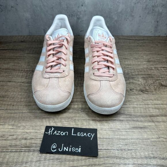 Adidas~Men’s~Gazelle Vapor Pink/White Casual Shoes Sneakers~Size 8.5~BB5472 - Picture 4 of 9